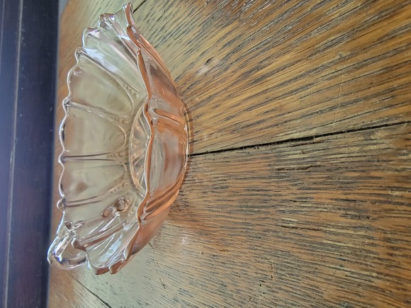 Anchor Hocking Pink Glass Candy Dish - Picture 2 of 5